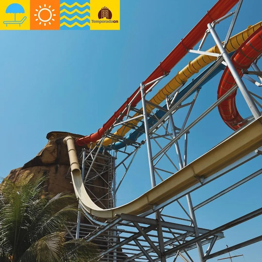 Piazza Com Acesso Ao Acqua Park - Temporada Cn Aparthotel Caldas Novas