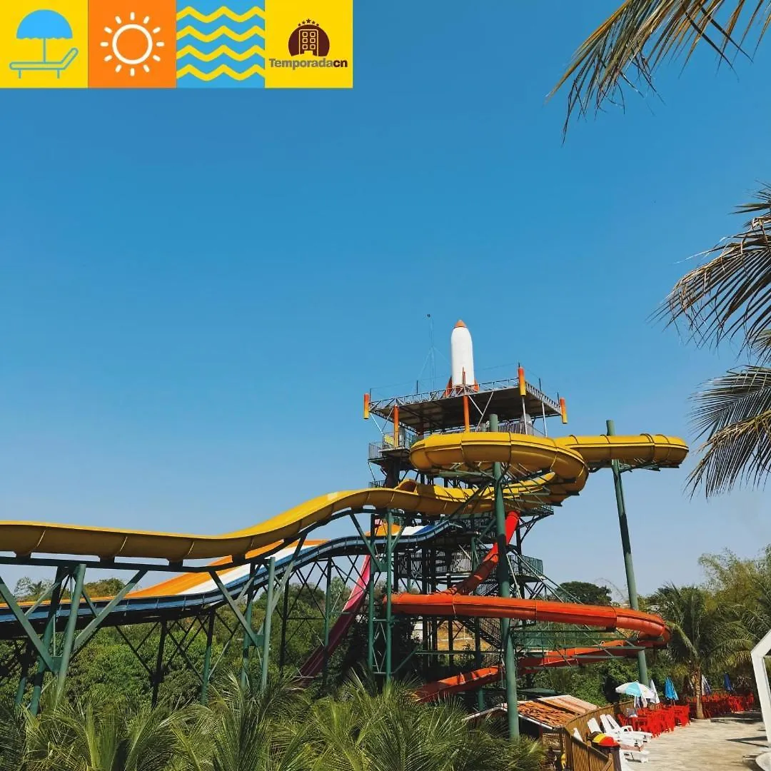 Piazza Com Acesso Ao Acqua Park - Temporada Cn Aparthotel Caldas Novas Brasil