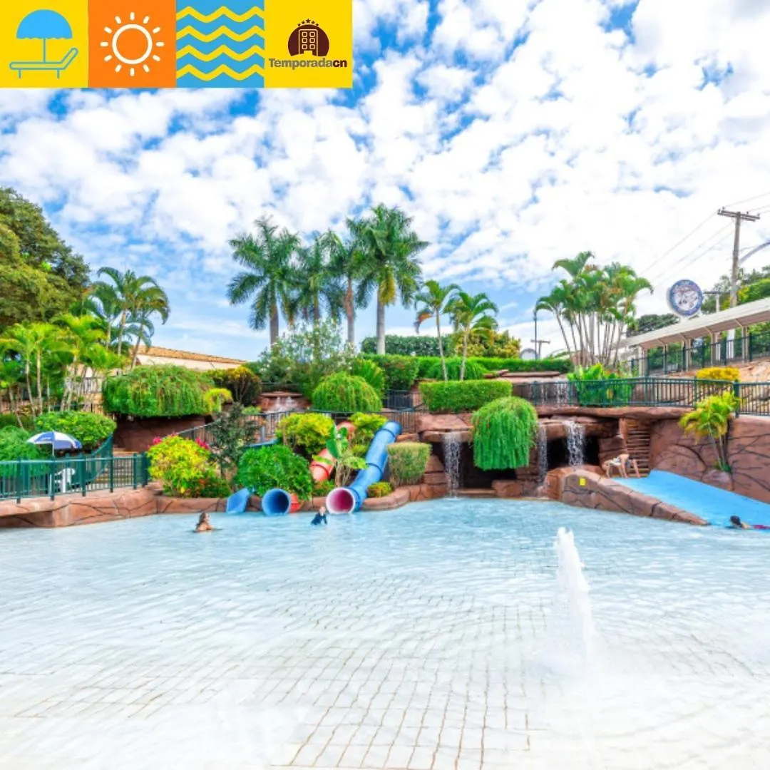 Piazza Com Acesso Ao Acqua Park - Temporada Cn Aparthotel Caldas Novas